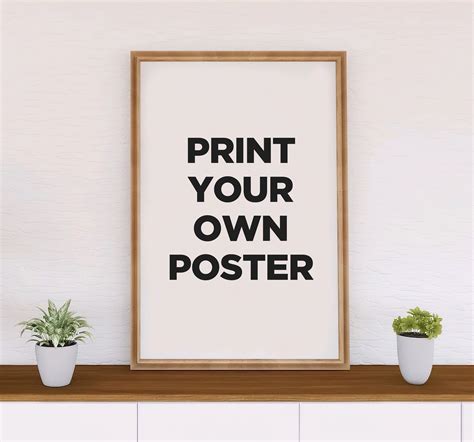 Design and Print Custom Posters .
